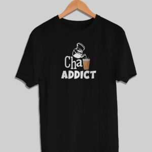 Chai Addict T shirt Black 4