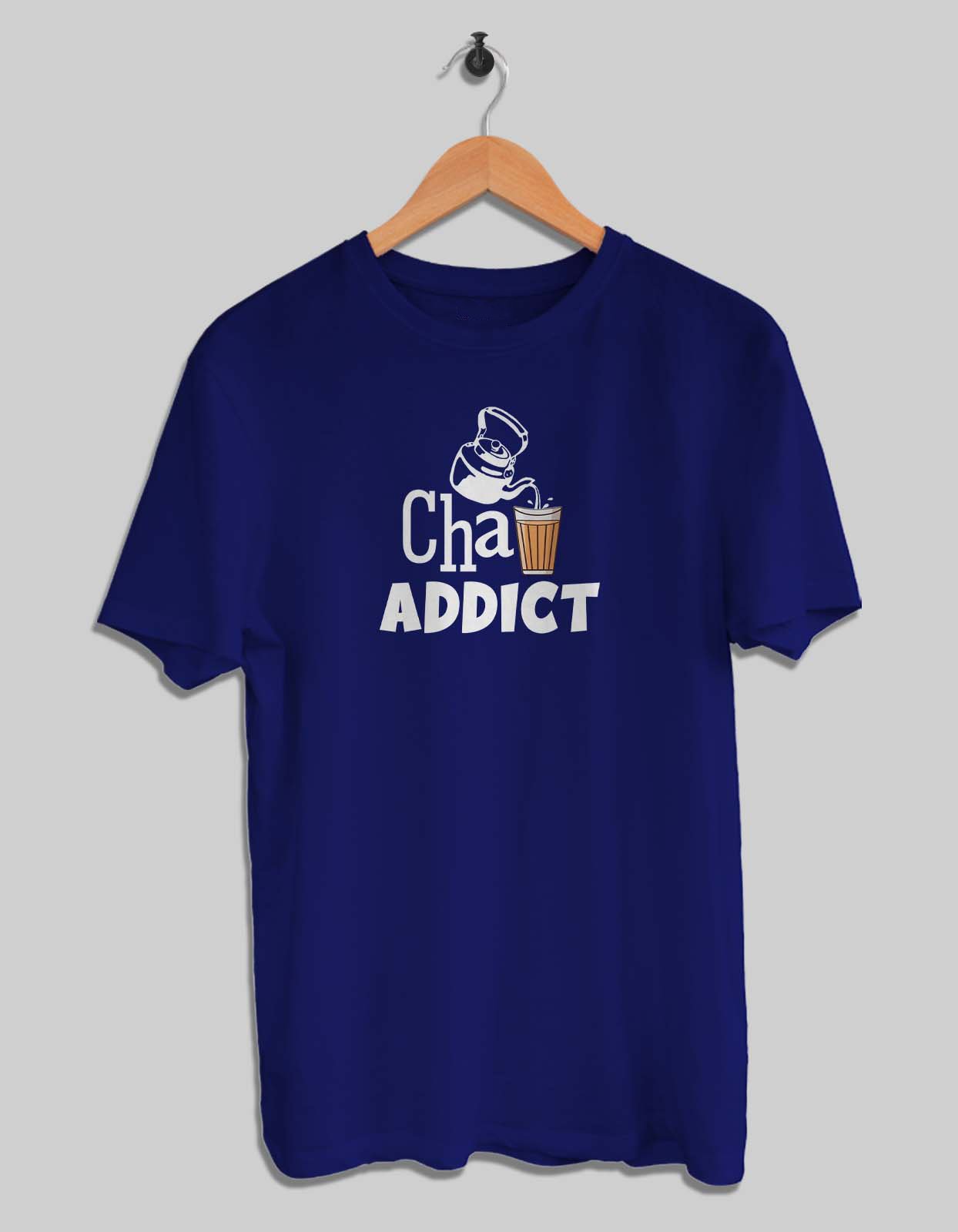 Chai Addict T shirt Blue 3