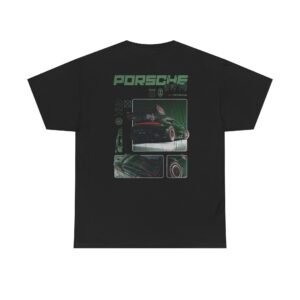 Porsche Car T-Shirt | Vintage Sports Car Graphic Tee | Racing Streetwear Shirt | Retro Auto Enthusiast Gift