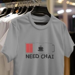 Need Chai T-Shirt | Unisex Casual Tee for Chai Lovers