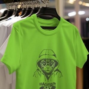 Hacker Cat T-Shirt | Fun and Quirky Design for Cat Lovers