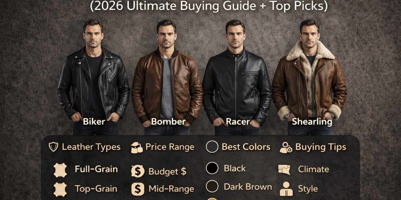 Best Leather Jackets for Men in the USA