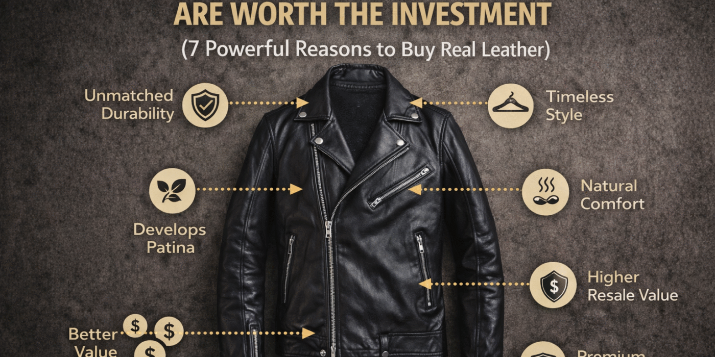 Why Genuine Leather Jackets Are Worth the Investment