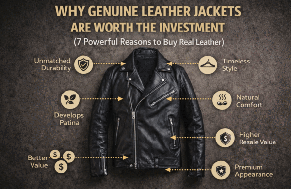Why Genuine Leather Jackets Are Worth the Investment
