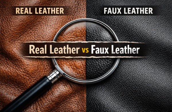Real Leather vs Faux Leather – How to Tell the Difference (Complete 2026 Guide)