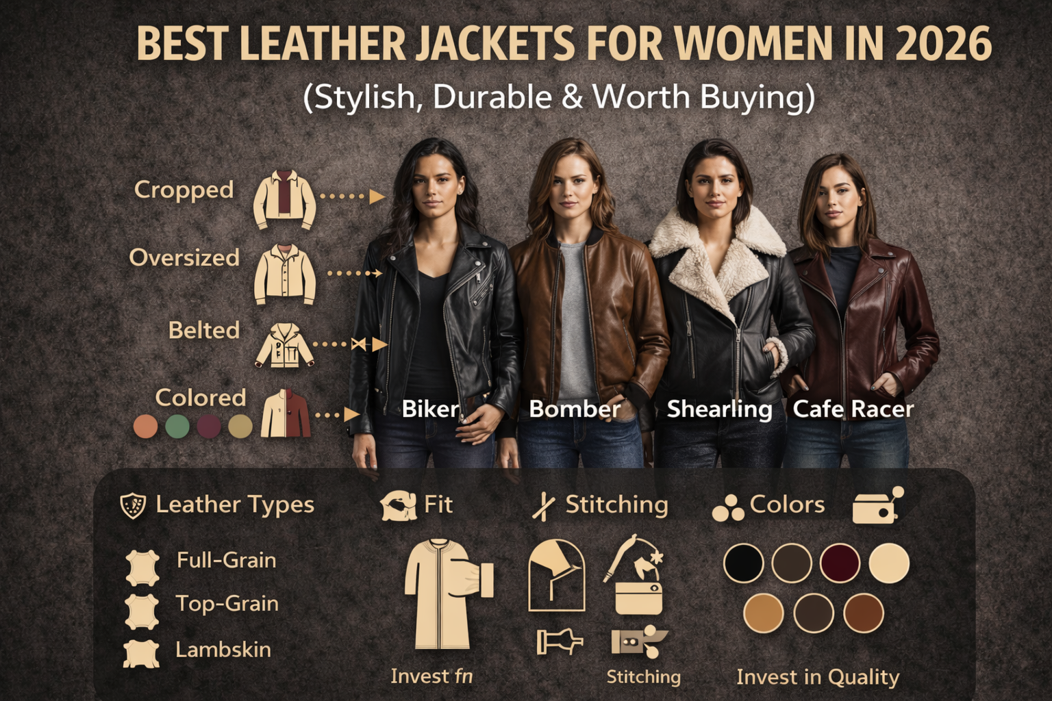 9 Best Leather Jackets for Women in 2026 – Stylish, Durable & Worth Buying