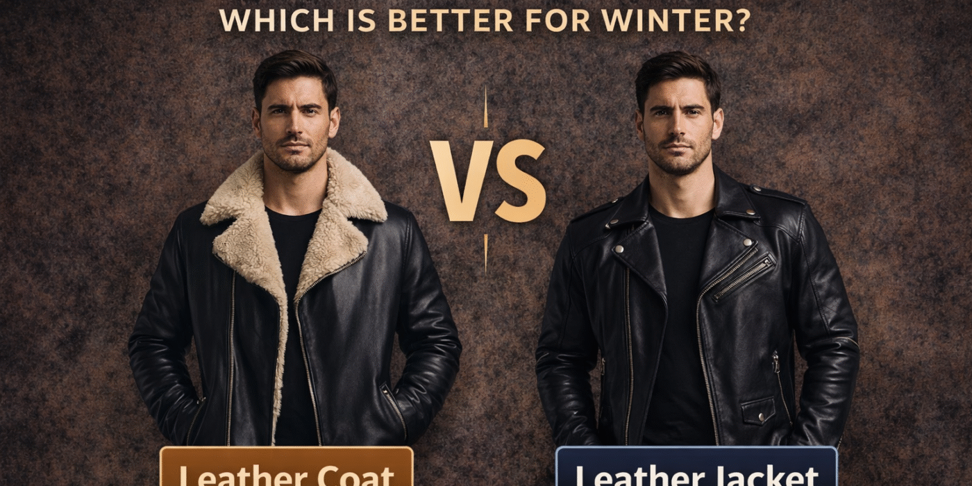 Leather Coat vs Leather Jacket