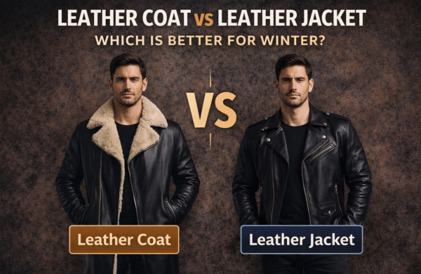 Leather Coat vs Leather Jacket