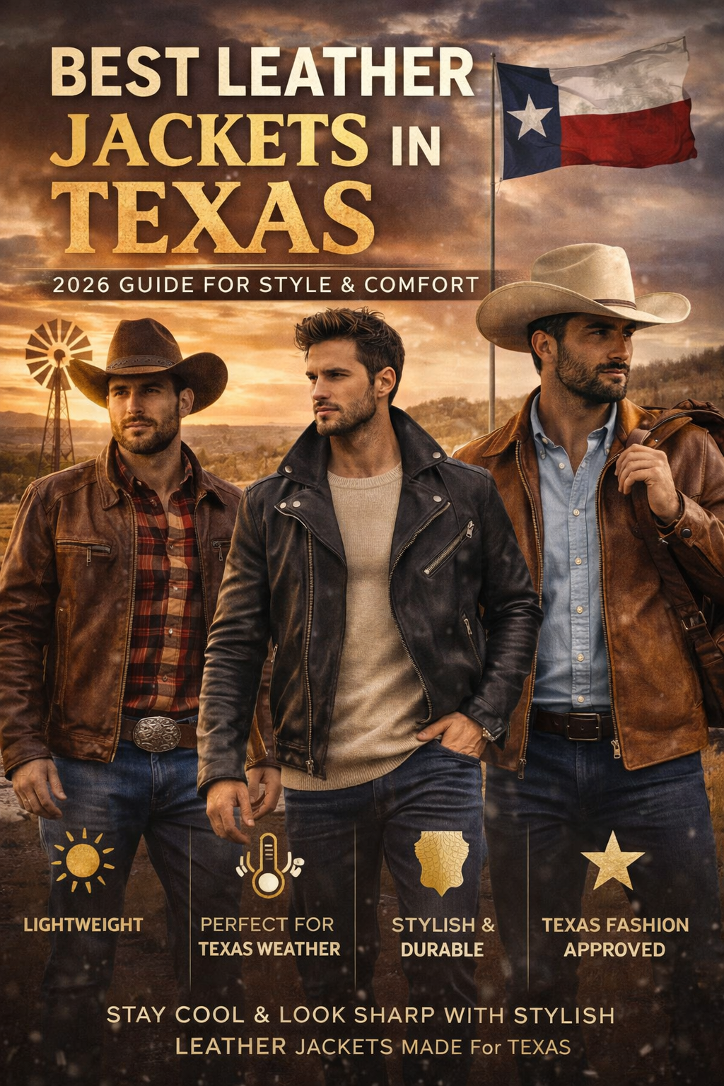 Best Leather Jackets in Texas (2026 Guide for Style & Comfort)