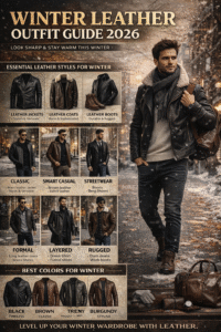 Winter Leather Outfit Guide 2026